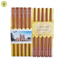 Đũa Gỗ Cẩm Cẩn Dây Đàn - Đồ Gỗ Nhà Bếp Thương Hiệu Trường Sơn  10 Đôi  - Vĩ 10 đôi
