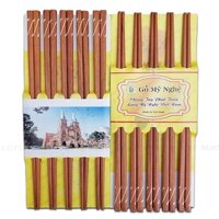 Đũa Gỗ Cẩm Lai Tiện Trường Sơn Bộ 10 Đôi
