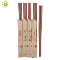 Đũa Gỗ Cẩm - Mộc 05 Đôi  Hộp - Đồ Gỗ Nhà Bếp Thương Hiệu trường Sơn