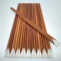 Đũa gỗ căm xe đầu gắn sừng - bộ 10 đôi