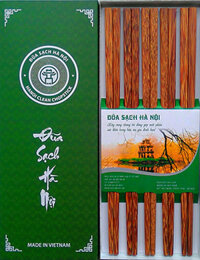 Đũa gỗ cọ trơn
