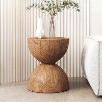 Dũa Gỗ Đặc, Ghế Đẩu, Chân Gỗ Bắc Âu, Chân Gỗ, Bàn Cạnh, Trang Trí Gốc Cây, Ghế Gia Dụng Phòng Khách Hình Tròn, Dũa Gỗ