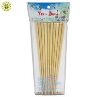 Đũa Gỗ Nhọn Nhật  Trắng Dùng Trong Bàn Ăn 10 Đôi  Vỉ - Đồ Gỗ Nhà Bếp Thương Hiệu Trường Sơn