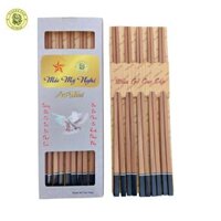 Đũa Gỗ Sao Ghép Cao Cấp - Đồ Gỗ Nhà Bếp Thương Hiệu Trường Sơn 10 Đôi  Hộp - Sao Ghép Vuông