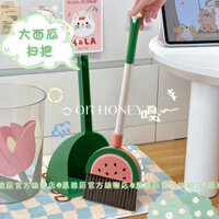 Dưa Hấu Mini Chổi Nhỏ Kết Hợp Cho Bé Bộ Ba Mảnh Đồ Chơi Quét Cây Lau Nhà Dụng Cụ Tiện Dụng Hộ Gia Đình Chổi Bụi Bộ
