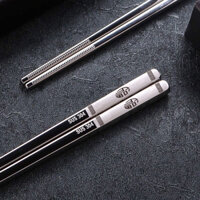 Đũa inox Nhật bản bền đẹp, sang trọng (Khắc chữ phúc)