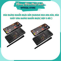 Đũa Kháng Khuẩn Nhật Bản Shikisai Hoa Anh Đào, Đũa thủy tinh kháng khuẩn Nhật( Hộp 5 đôi )
