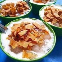 Dừa khô sấy giòn loại 1 kg (2 túi 500 gram)