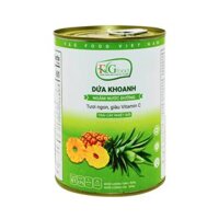 Dứa Khoanh Đóng Hộp F&G(565g)