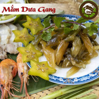 Dưa mắm ngon tuyệt Mặn Vừa Ăn- Chưa Trộn 500gr Đặc sản Miền Tây