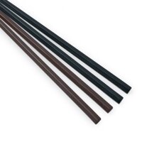 Đũa Melamine Hình Lục Giác, Hộp 10 Đôi, Màu Đen Và Nâu Cao Cấp PPS05 - 23,5 cm