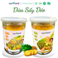 Dứa Sấy Dẻo, Thơm Sấy Dẻo COFOOD 250g Vị Ngon Ngọt Tự Nhiên Giàu Vitamin C 100% Nguyên Chất