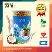 Dừa Sấy Giòn Cao Cấp Vị Sữa Cacaomi