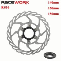 Đua Xe MTB Xe Đạp Đường Bộ Phanh Đĩa Cánh Quạt 140mm 160mm 180mm Trung Tâm Tản Nhiệt Làm Mát Rỗng Miếng Đĩa Khóa Trung Tâm