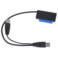 Dual USB 3.0 to SATA Converter Adapter for 2.5 Hard Drive Disk HDD