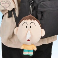 Dualswish Hộp Đựng Khăn Giấy Hình Búp Bê shin-chan Nhồi Bông Dễ Thương