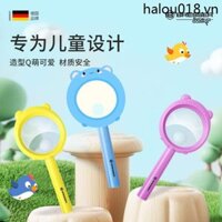 Đức Bresser Kính lúp Khoa học Kính lúp Độ phân giải cao Đồ chơi mẫu giáo chống sốc Đọc sách dành cho người cao tuổi có đèn Led Sửa chữa thẩm định cầm tay Độ phóng đại cao Chuyên dụng Không làm tổn thương mắt Khám phá