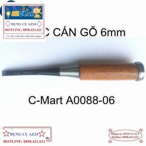 Đục cán gỗ C-Mart A0088-06