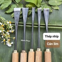 Đục cây cảnh, bon sai, đục chạm, đục chạm gỗ loại dài 35cm bằng nhíp xe