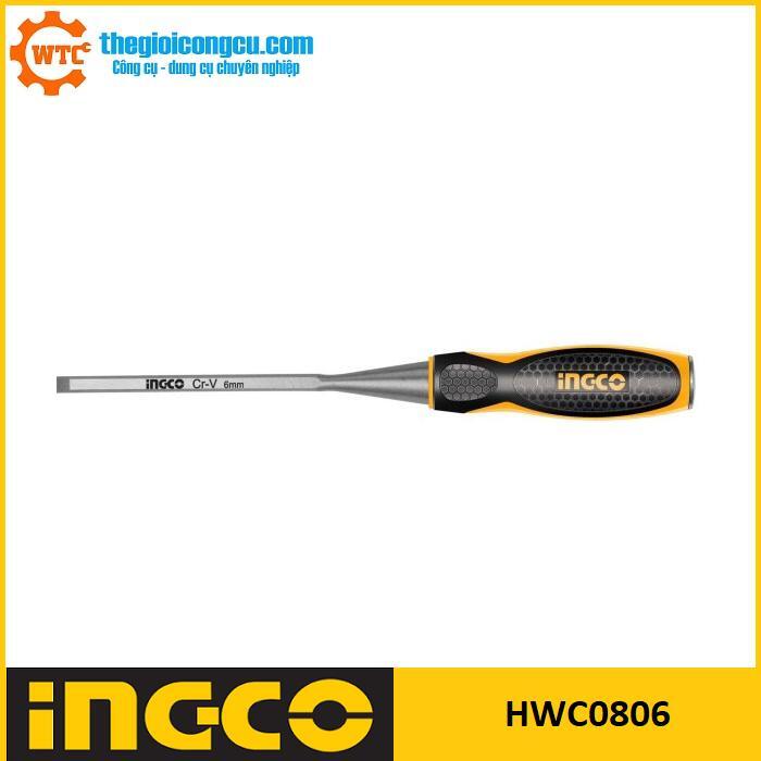 Đục gỗ 6mm Ingco HWC0806