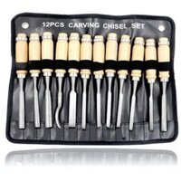Đục Gỗ Cầm Tay,Bộ đục gỗ 12 Món cao cấp C45