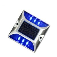Đúc Năng Lượng Mặt Trời Nhôm Đường Móng Tay Đèn Ngầm Tốc Độ Cao Nhấp Nháy Cảnh Báo Ban Đêm Nhấp Nháy Đèn Xe Tải Bên Đèn Trở ngại