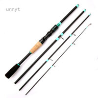 Đúc Quay Cần Câu 1.65 / 1.8 / 2.1m Cực Nhẹ Du Lịch Dụ Cực 4 / 5 Phần EVA Tay Cầm Baitcasting Cần Câu