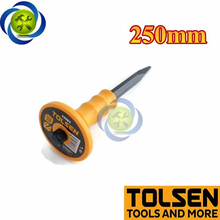 Đục sắt nhọn Tolsen 25082 (4 x 16 x 250 mm)