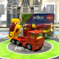 Đức siku siku 0813 Xi măng Trộn Xe Tải Mô Phỏng Xe Ô Tô Kỹ Thuật Trẻ Em Máy Xúc Đồ Trang Trí Đồ Chơi