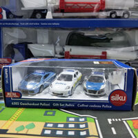 Đức Siku siku6302 Xe Cảnh Sát Hộp Quà Tặng Hợp Kim Mô Hình Đồ Chơi Trẻ Em Bộ Sưu Tập Chính Hãng Đồ Trang Trí