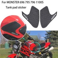 Ducati 696 / 795 / 796 / 821 Monster 1100 / S Bình Nhiên Liệu Chống Trơn Trượt Miếng Dán Bên Miếng Dán Cách Nhiệt Miếng Dán