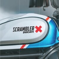 Ducati Scrambler Icon Scrambler Full Throttle Scrambler Cafe Race Scrambler Desert Sled Scrambler800 Scrambler1100 Retro Motorcycle Fuel Tank Sticker Modified Waterproof Reflective Decal