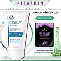 Ducray dầu gội hỗ trợ cho da đầu bị vảy nến, mảng bám, gàu nặng & ngứa Kertyol Pso Treatment Shampoo 125ml + tặng Mặt nạ