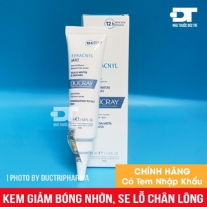 Kem dưỡng cho da nhờn Ducray Keracnyl Matifyer 30ml