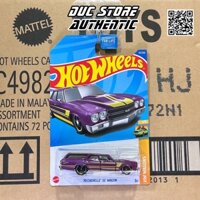 ducstore Xe mô hình HCY56 Hot Wheels 70 Chevelle SS Wagon - Kroger Exclusive - Card US