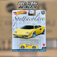 ducstore Xe mô hình HKC47 Hot Wheels Lamborghini Countach LP 5000 QV - Car Culture Spettacolare