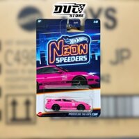 ducstore Xe mô hình HRW75 Hot Wheels Porsche 911 GT3 Cup - Neon Speeders Series