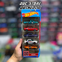 ducstore.vn Xe mô hình HLY73 Hot Wheel Set 5 Nissan Series (2023)