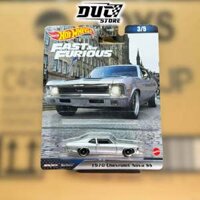 ducstore.vn Xe mô hình Hot Wheels Premium HNW54 1970 Chevrolet Nova SS - Fast & Furious Series 2023