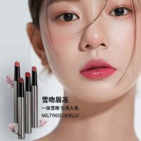 Dudu Lip aztk Jingzhi Snow Kiss Jelly Mirror Xuân Hè Son Môi Làm Trắng Da Kính Dưỡng Ẩm