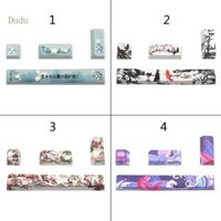 Dudu Oem Profile 4 Phím Keycaps Set Esc Enter Space Bar 6 25U PBT Dye-Sublimation
