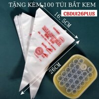 Đui Bắt Kem Trang Trí Đầu Bắt Kem Dụng Cụ Làm Bánh Sinh Nhật Gato - CBDUI26PLUS