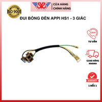 Đui bóng đèn H4 - HS1 cho Honda / Yamaha / Suzuki chính hãng Appi 3C1-H4340-0M