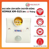 Đui đèn cảm biến chuyển động Komax KM-S15