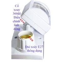 Đui đèn Cảm biến đa năng - chống trộm