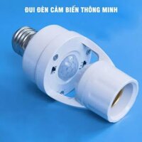 Đui Đèn Cảm Ứng Chuyển Động KIỂU TREO 220V-45W Thế Hệ Mới Đui Đèn E27 Đui Đèn Cảm Biến Đuôi Đèn Cảm Ứng Chuyển Động