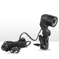 Đui đèn E27 kiêm đế đỡ bóng đèn chụp ảnh