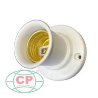 Đui đèn LiOA E27, gắn tường, vuông góc 90 độ gắn tường [DDX90]