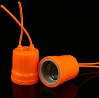Đui Đèn Sứ E27 Cam
