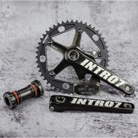 Đùi đĩa Fixed Gear INTRO7 đĩa có 5 lỗ kèm BB - 48T*165mm (Chiếc)
